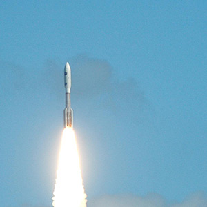 Atlas V rocket carrying the New Horizons spacecraft.